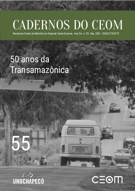 					Visualizar v. 34 n. 55 (2021): 50 anos da Transamazônica
				