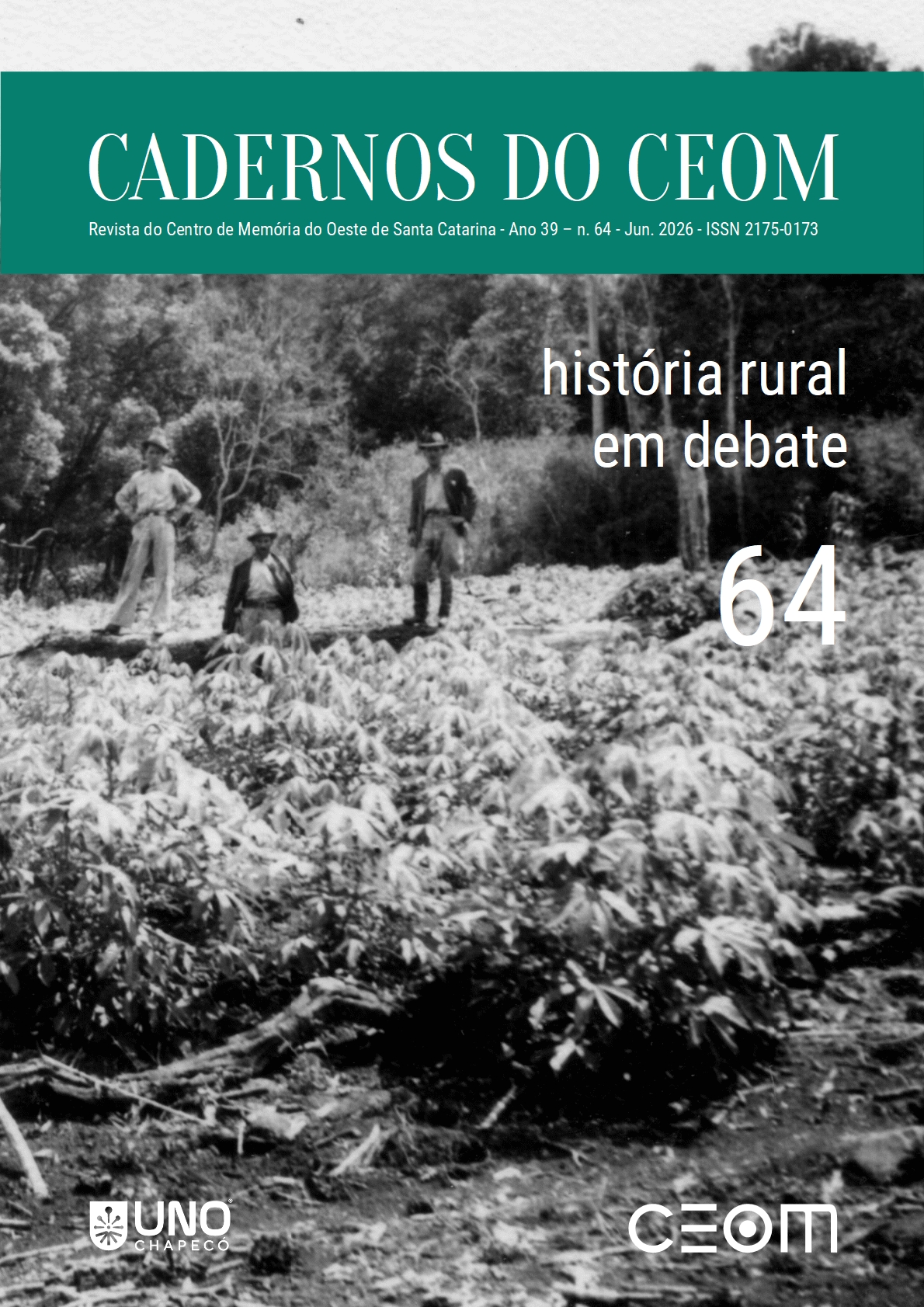 					Visualizar v. 39 n. 64 (2026): História Rural em debate
				