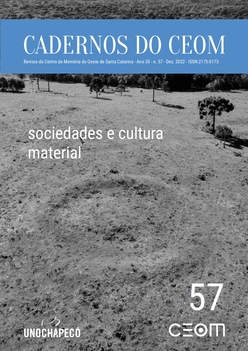 					Visualizar v. 35 n. 57 (2022): Sociedades e Cultura Material
				
